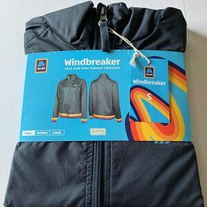 Aldi Gear 2023 - Unisex Blue Windbreaker Jacket Size Small NWT.